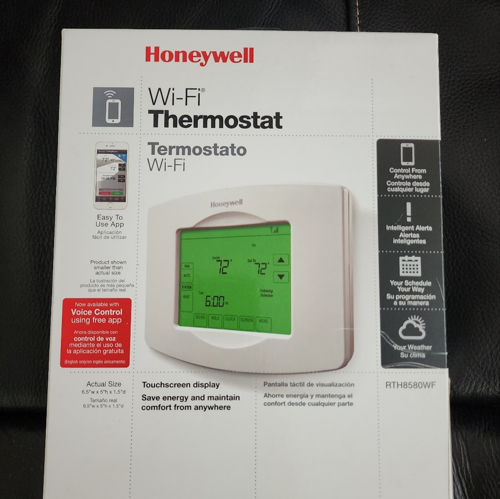 Honeywell Wi-Fi Thermostat - White